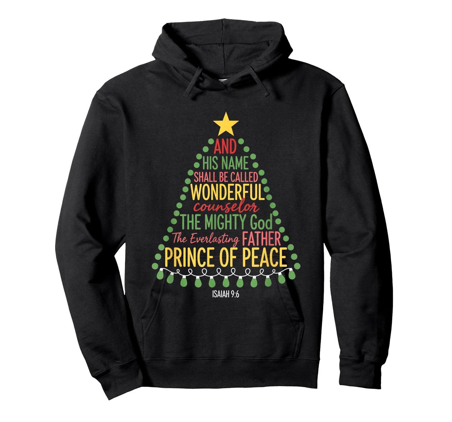 Christian Isaiah 9:6 Christmas of Peace Wonderful T-Shirt
