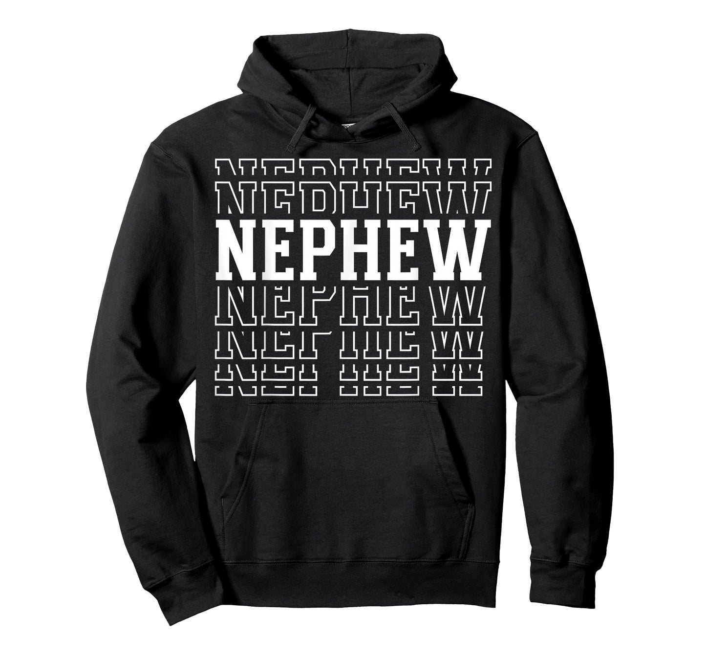Nephew Funny Layered Text Birthdays Kids T-Shirt