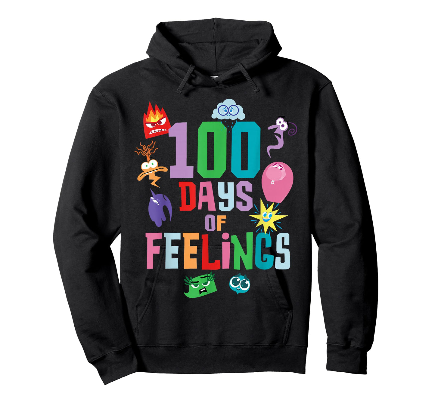 Disney & Pixar's Inside Out 100 Days of Feelings and School T-Shirt