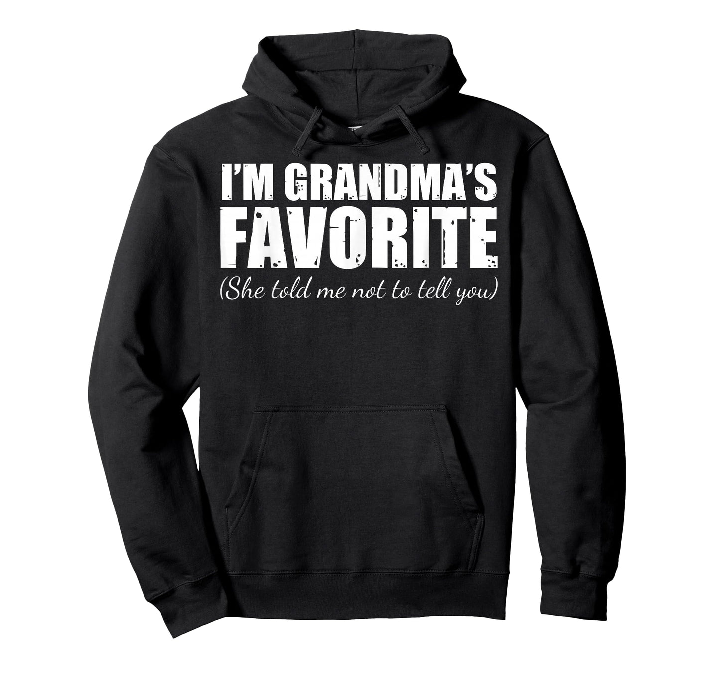 I'm Grandma's Favorite She Told Me Not to Tell You Christmas T-Shirt