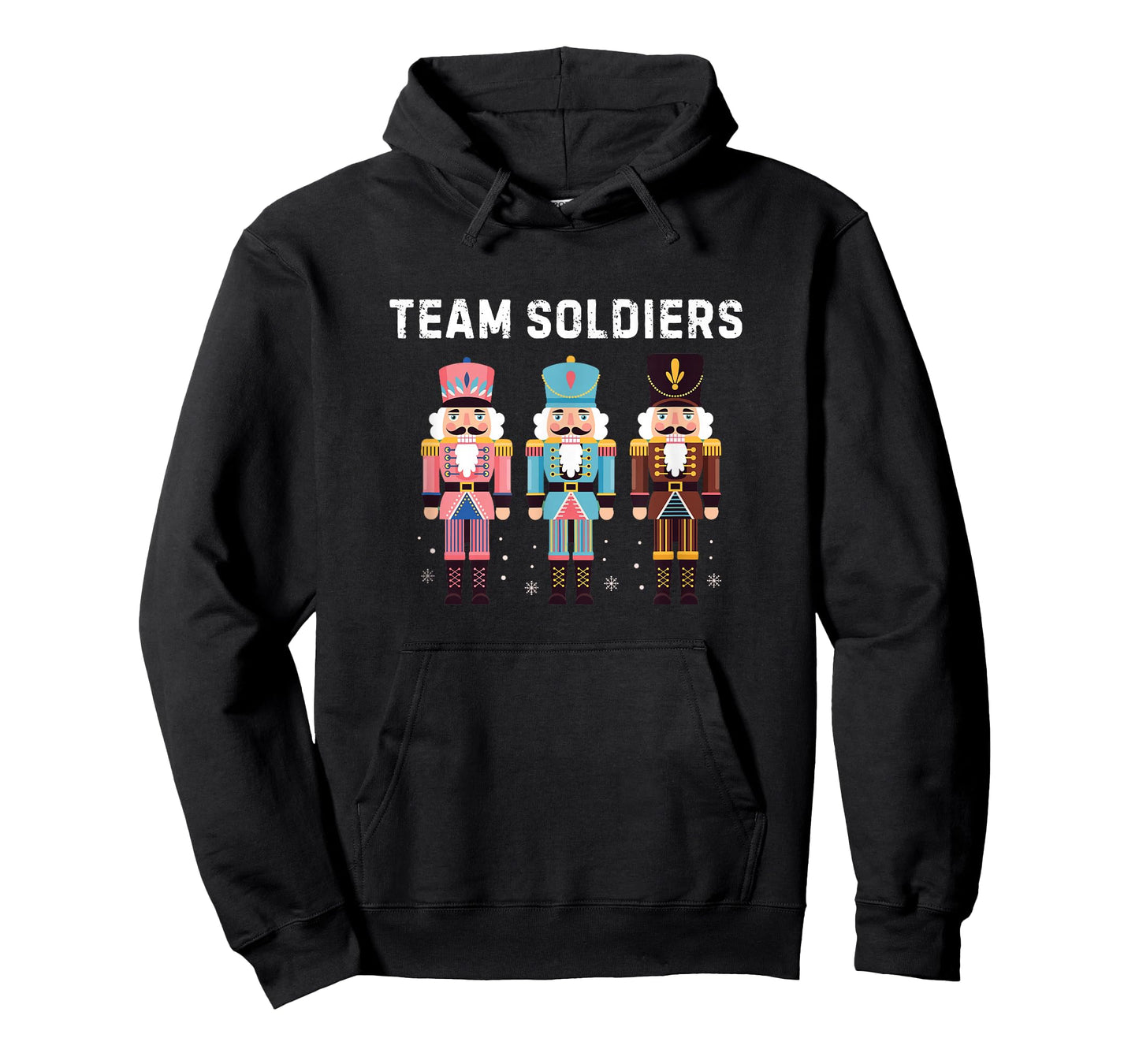 Team Soldiers Nutcracker Matching Funny Holiday Design T-Shirt