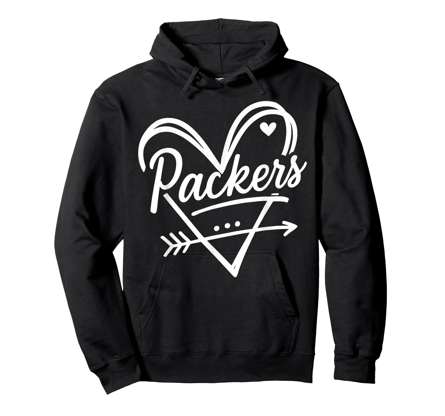 Retro Packers Name Heart Graphic Gift for Men Women Kids T-Shirt