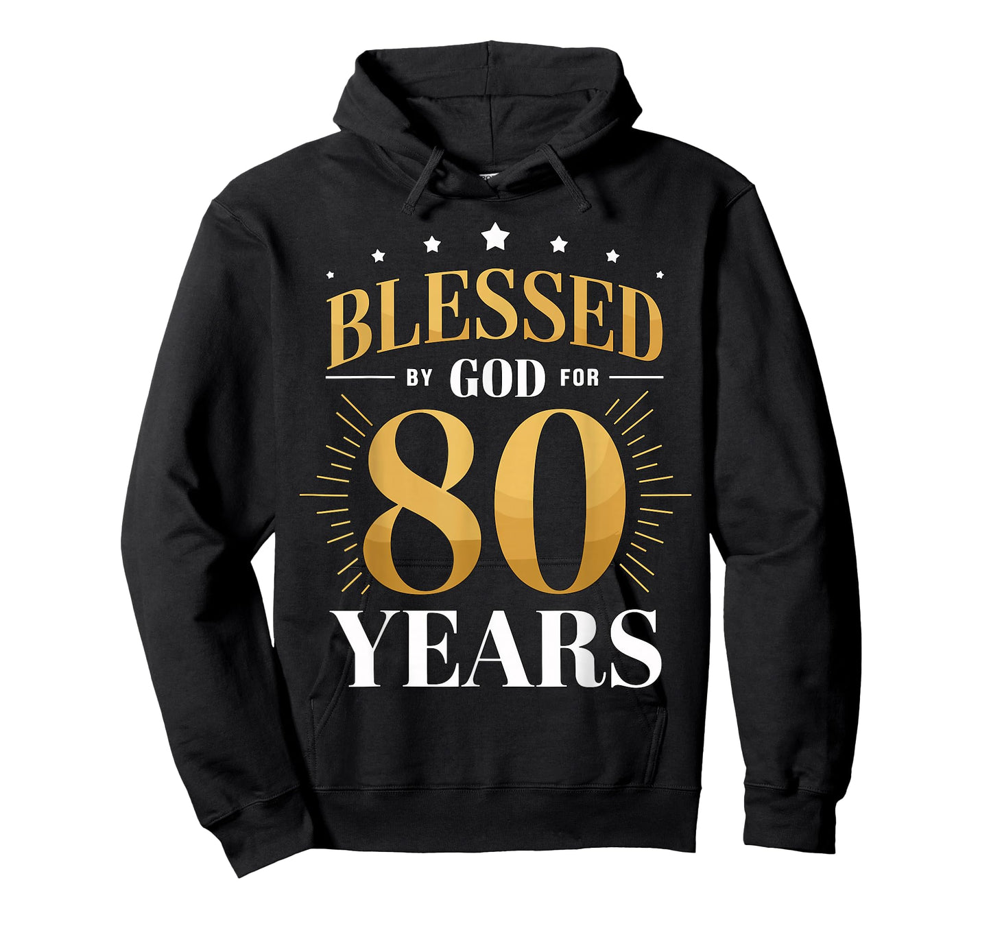 Blessed by God for 80 Years Old 80th Birthday Party Grandma T-Shirt
