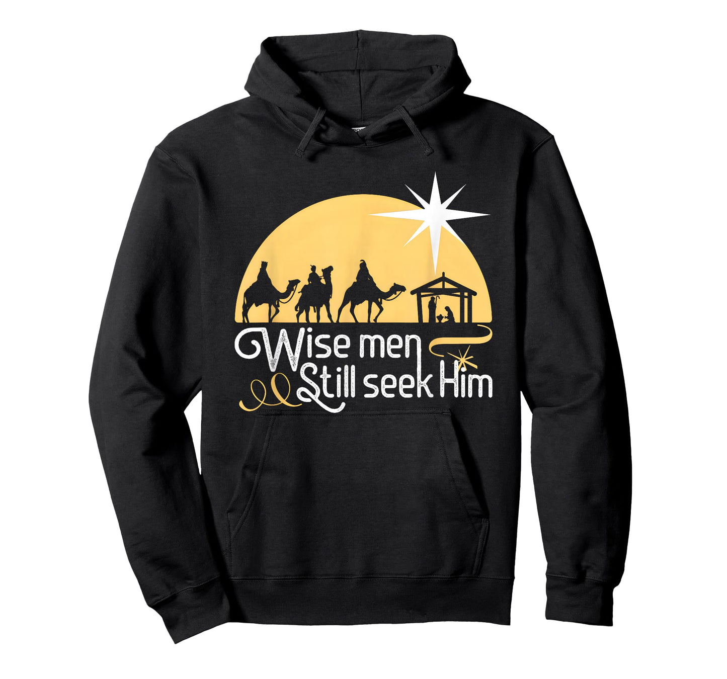 Wise Men Still Seek Him Christian Christmas Jesus Design T-Shirt