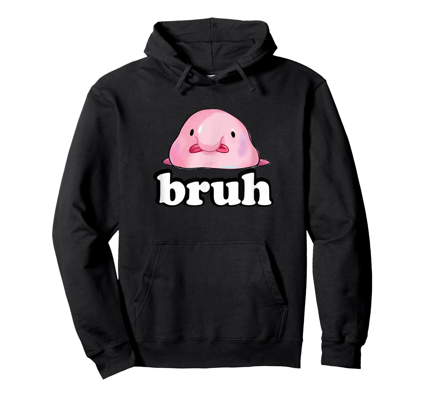 Mens Womens Kids Slang Meme Bruh Blobfish Lover T-Shirt