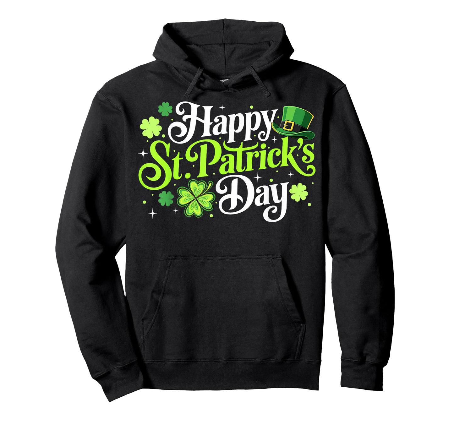 Happy St Patricks Day Lucky Shamrocks Irish Party Men Women T-Shirt