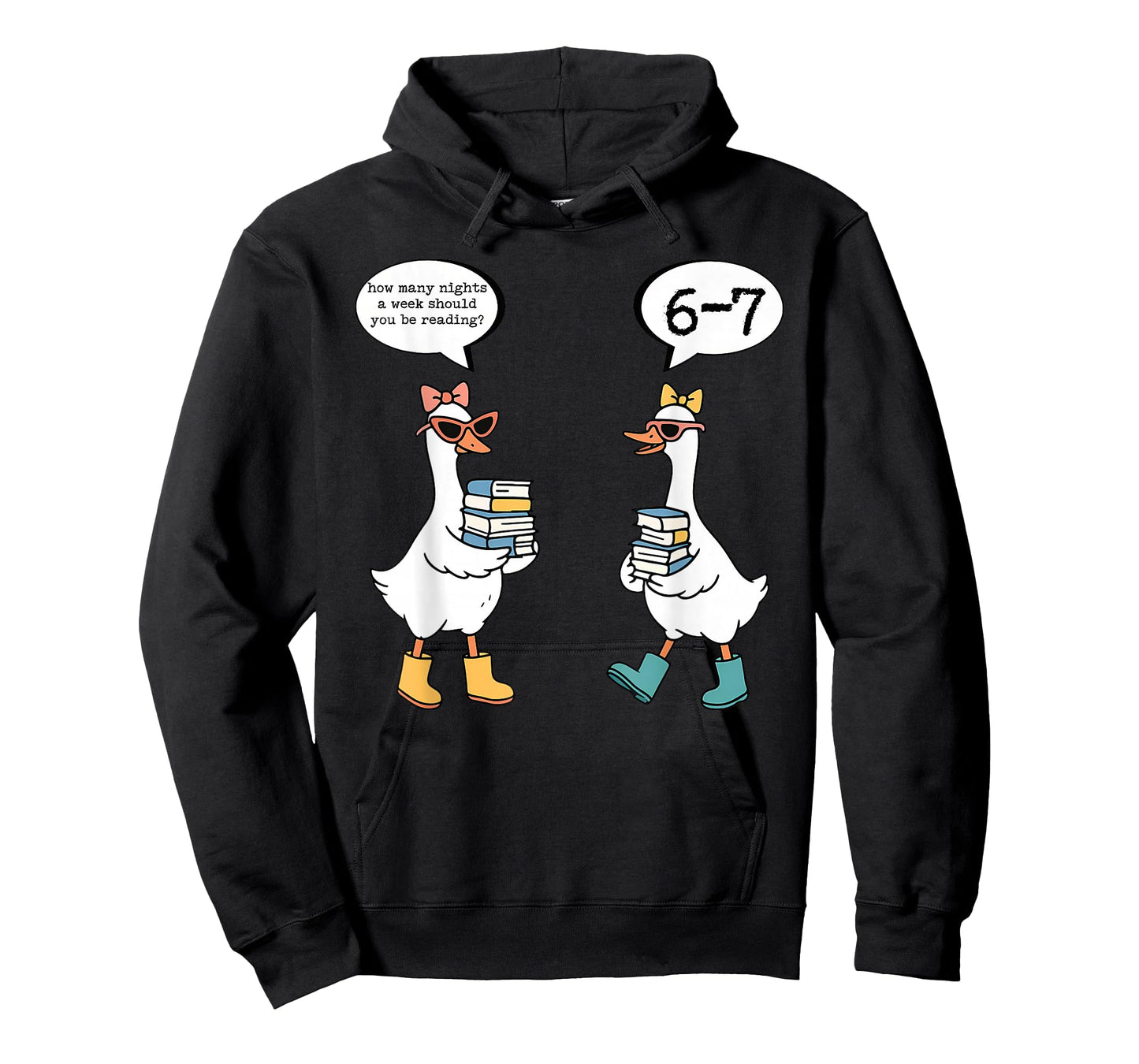 Funny Reading 67 Six Seven Meme Goose Teacher Book Lover T-Shirt