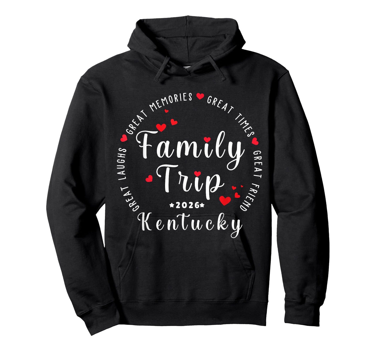 Kentucky 2026 Vacation Family Matching Men Women & Youths T-Shirt
