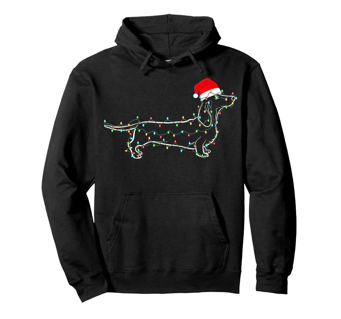 Dachshund Dogs Tree Christmas Sweater Xmas Gifts for Pet Dog T-Shirt