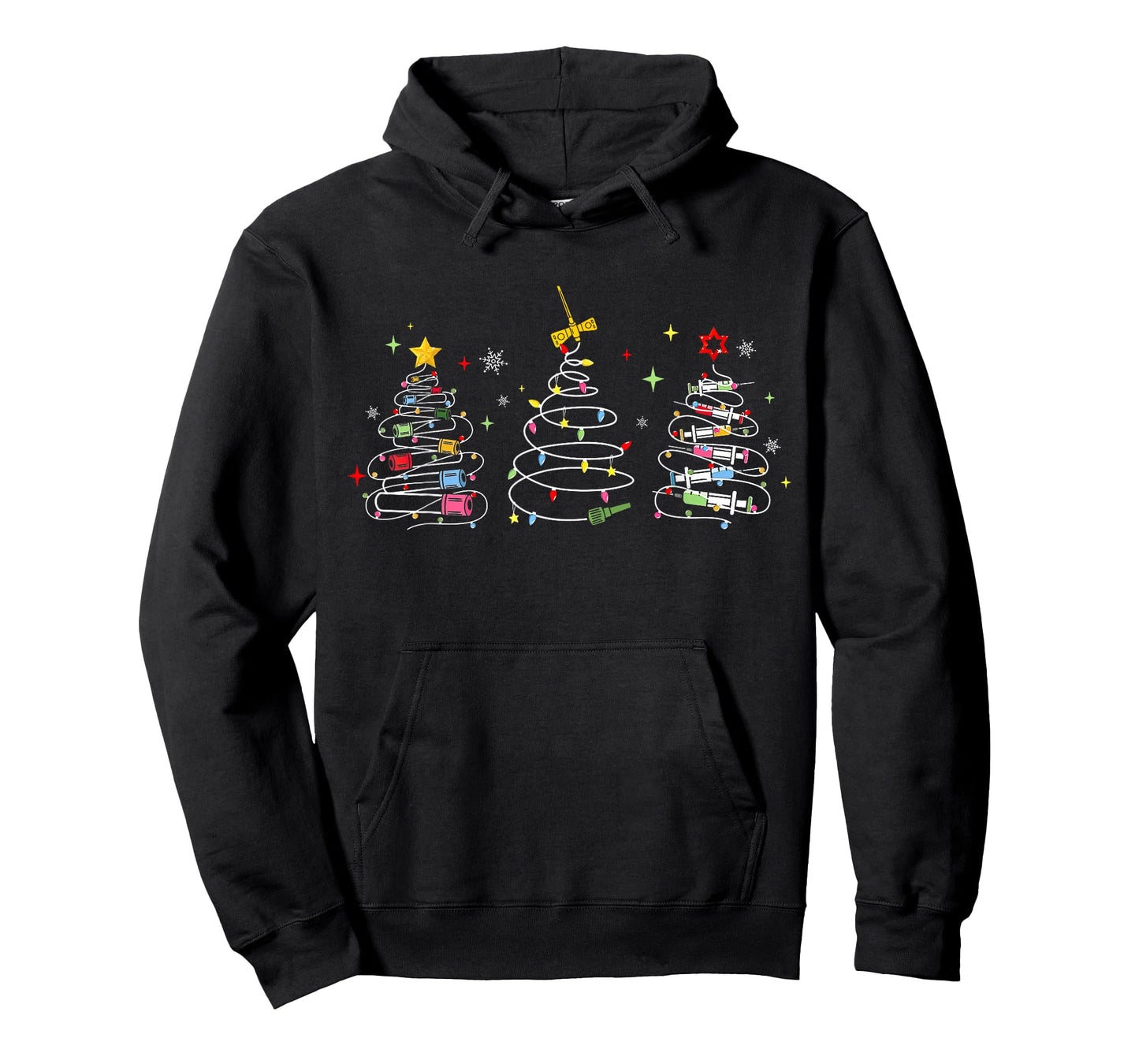 Phlebotomist Christmas Tree Phleb Tech Phlebotomy Blood Tube T-Shirt