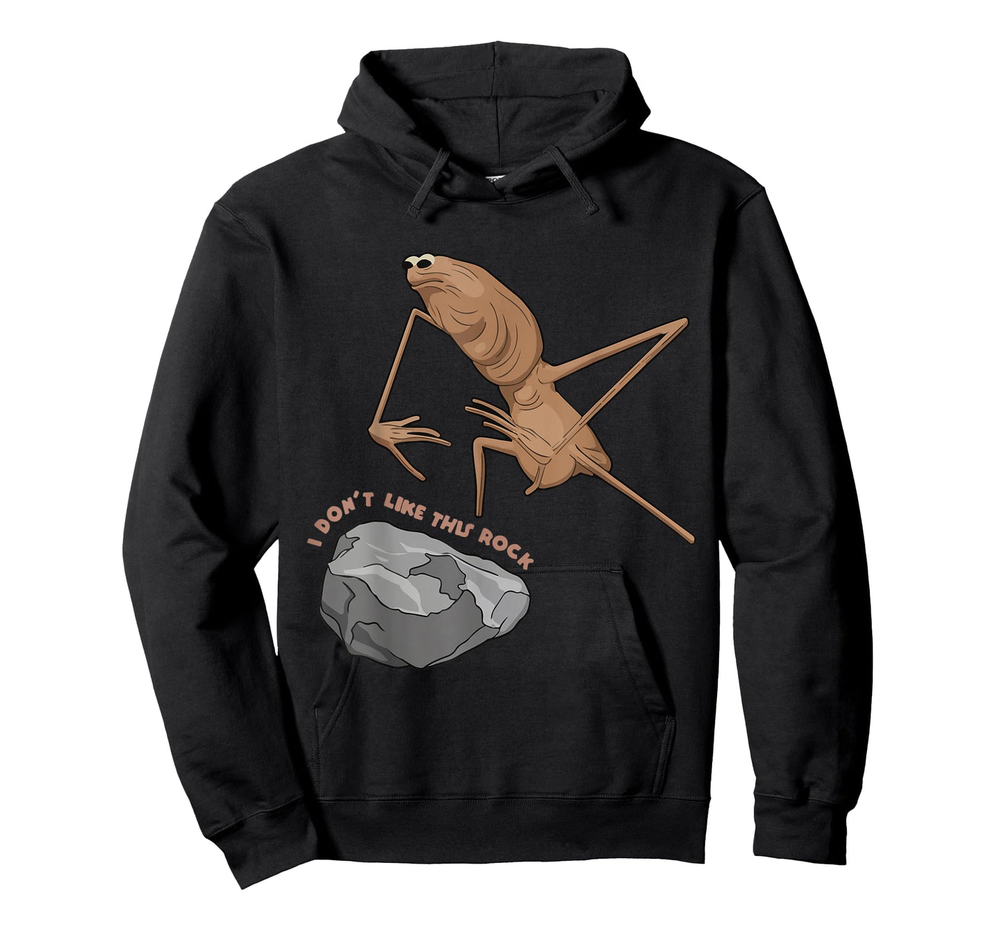 I Don't Like This Rock Marcus The Worm Funny Meme T-Shirt
