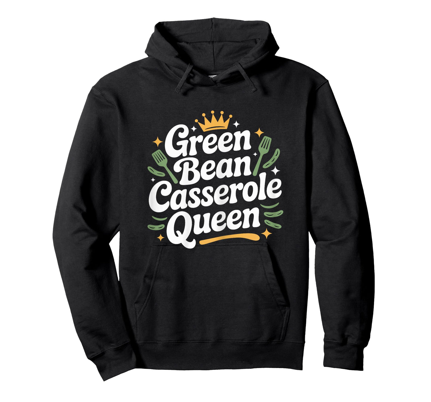 Green Bean Casserole Queen Funny Kitchen Queen Thanksgiving T-Shirt