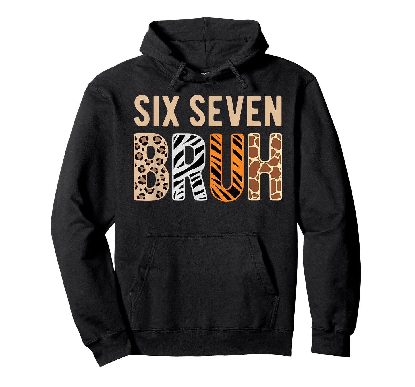 67 Safari Animals Wildlife Meme Funny Six Seven Bruh T-Shirt
