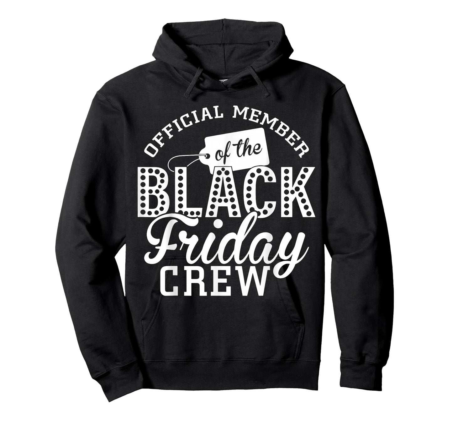 Funny Official Member of The Friday Shopping Crew Christmas T-Shirt