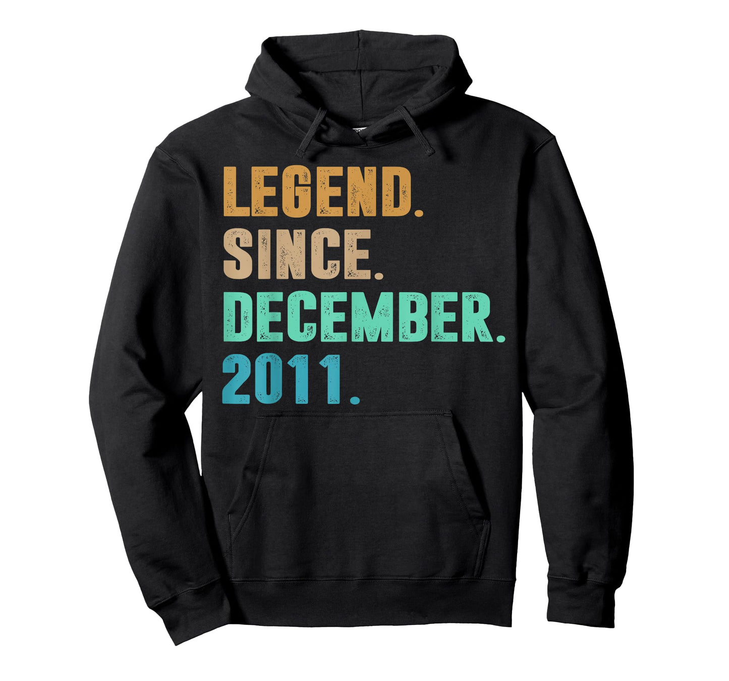 Legend Since December 2011 Birth of Birthday 2011 Legendary T-Shirt