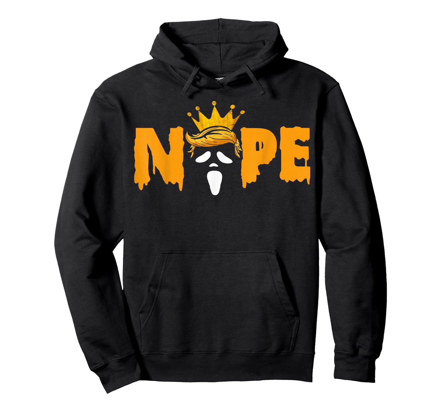 No Kings Funny Halloween Shirt Trumpink Scary Face Horror T-Shirt