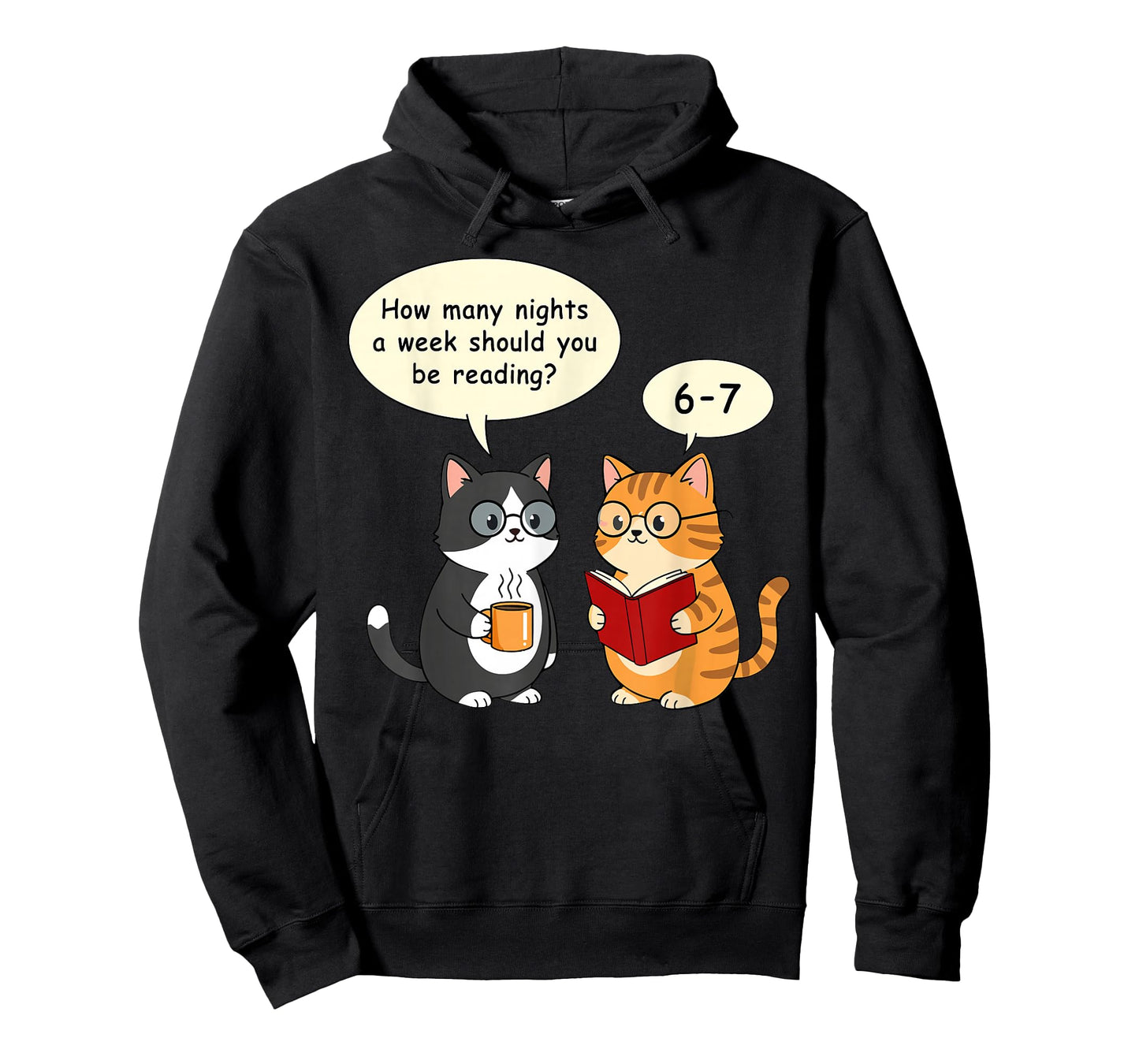 How Many Nights Reading 67 English Teacher Cats Book Lover T-Shirt