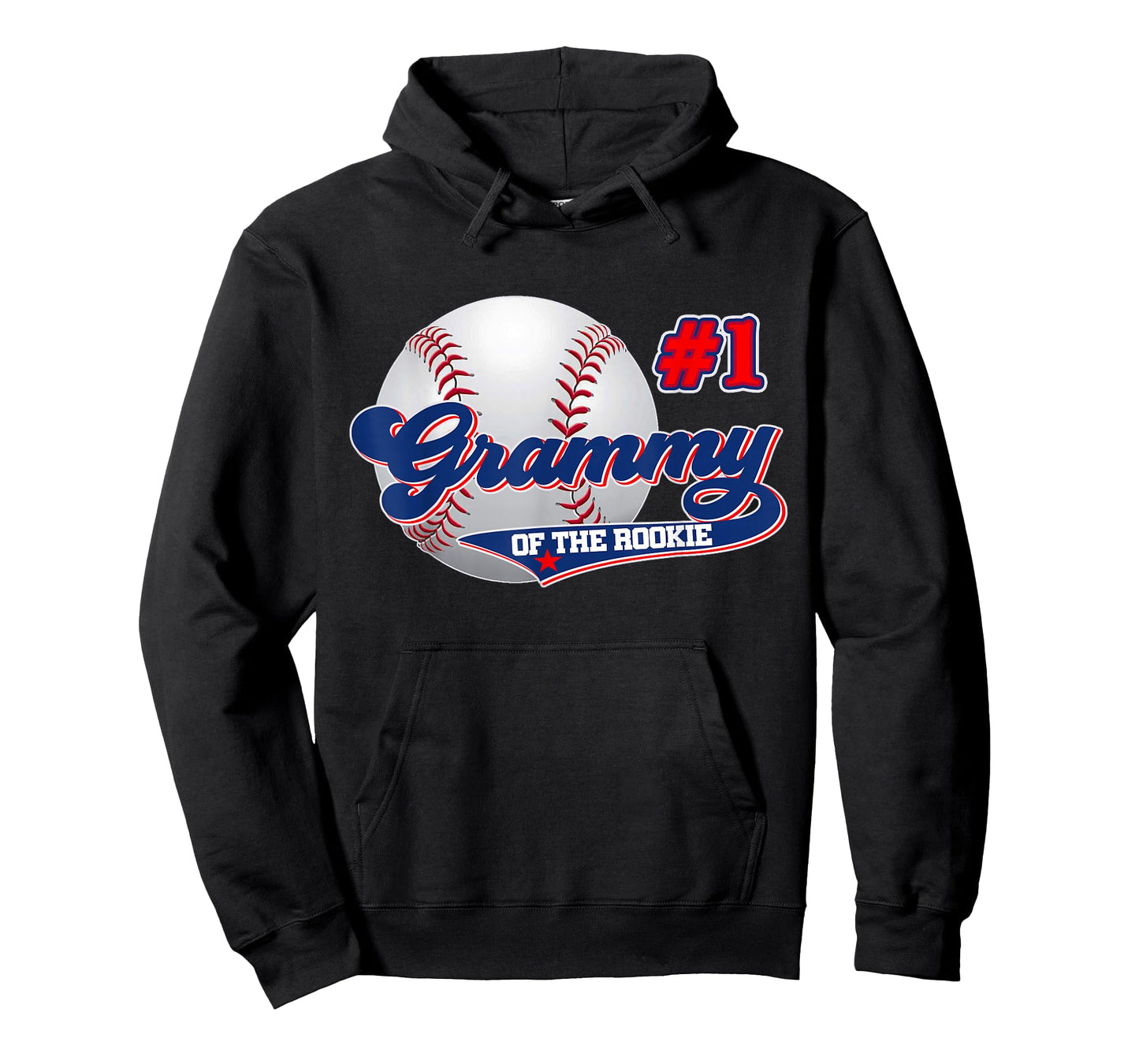 Grammy Rookie of Year 1st Birthday Baseball Theme Matching T-Shirt