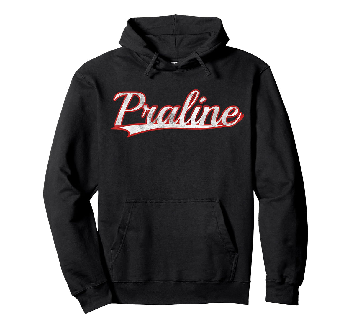 Praline Candy Dessert Vintage Varsity Distressed T-Shirt