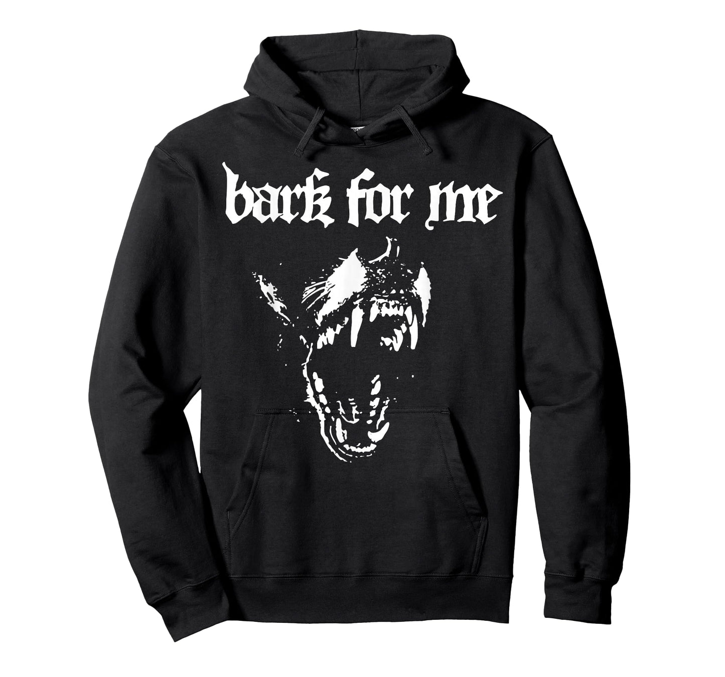 Bark for Me Fierce Dog Blackletter Aesthetic for Men T-Shirt