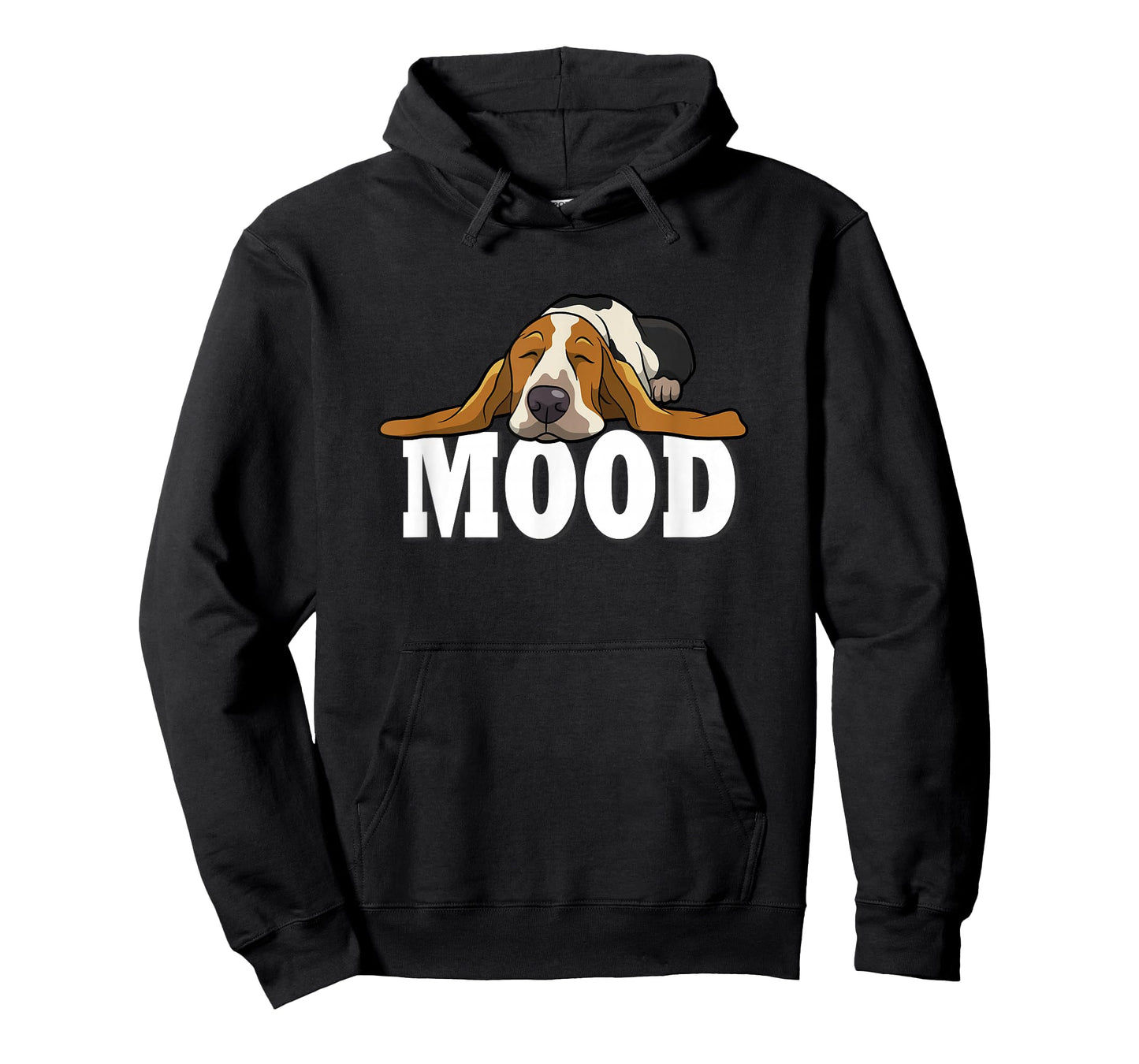 Sleeping Pajama Mood Basset Hound Lover T-Shirt