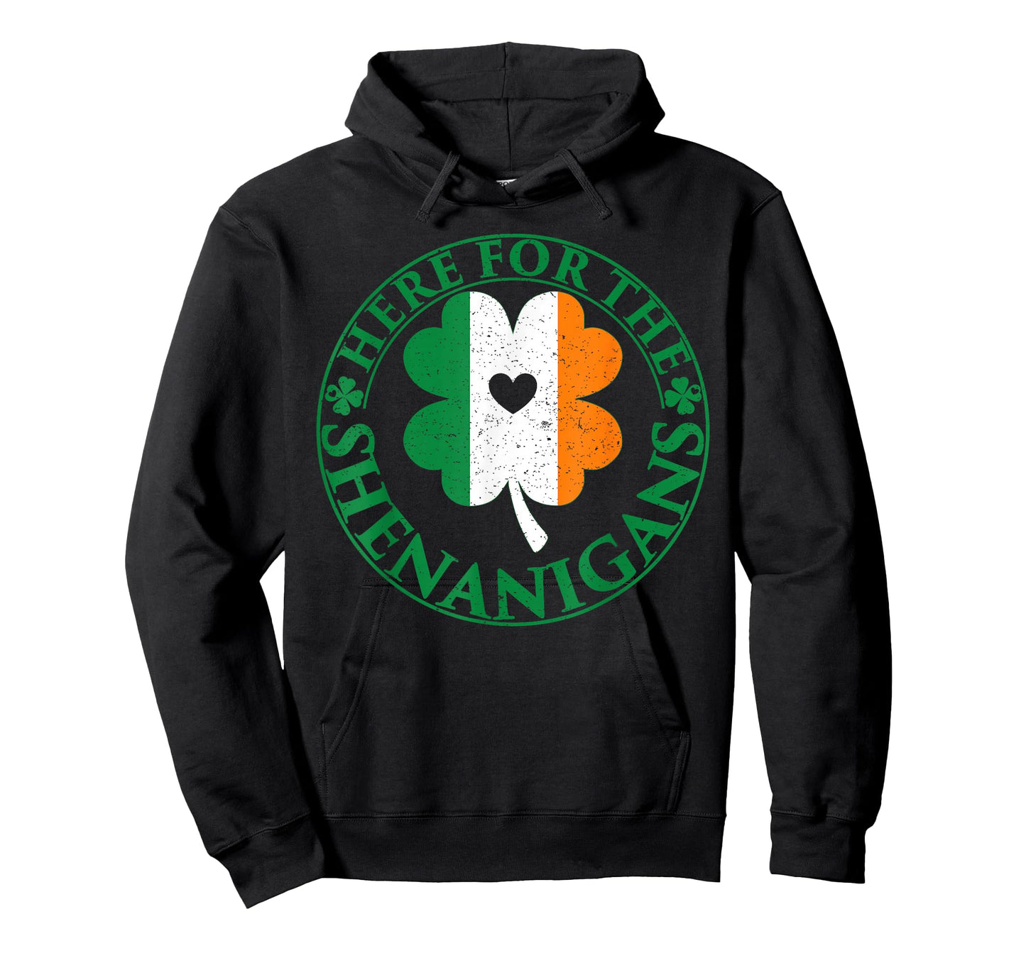 Here for The Shenanigans St Patricks Day Men Women Kids T-Shirt