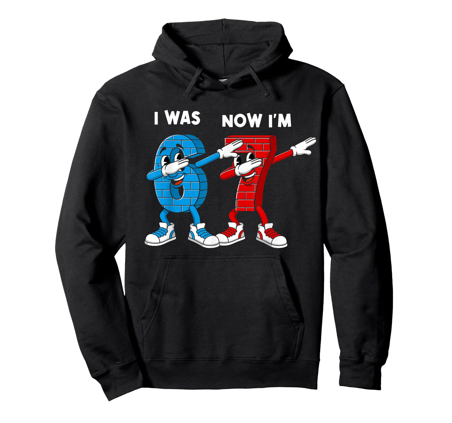 I was 6 Now I'm 7 Year Old Birthday 67 Dabbing for Kids Boys T-Shirt