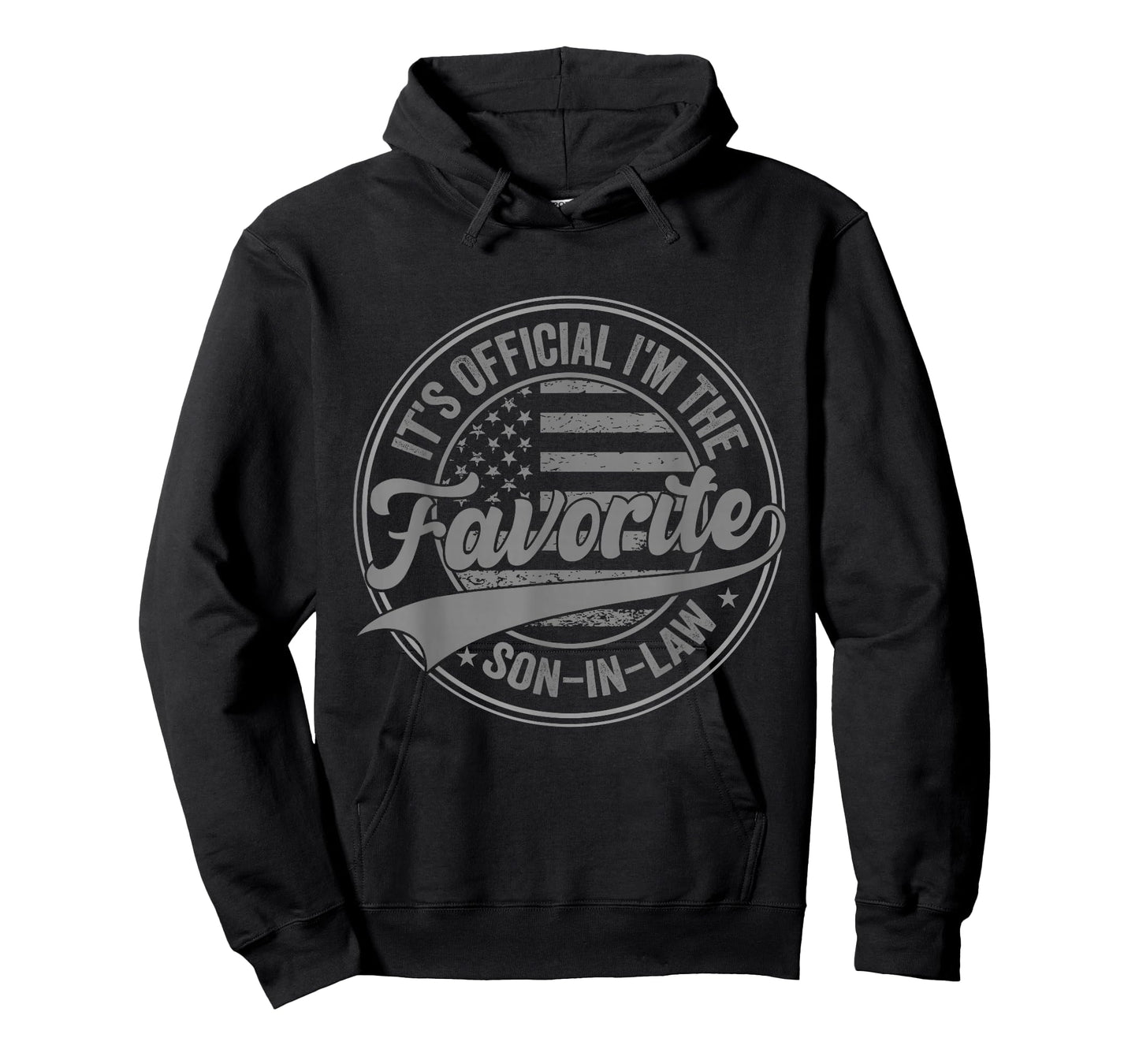 It's Official I'm The Favorite Son-in-Law Funny Vintage T-Shirt
