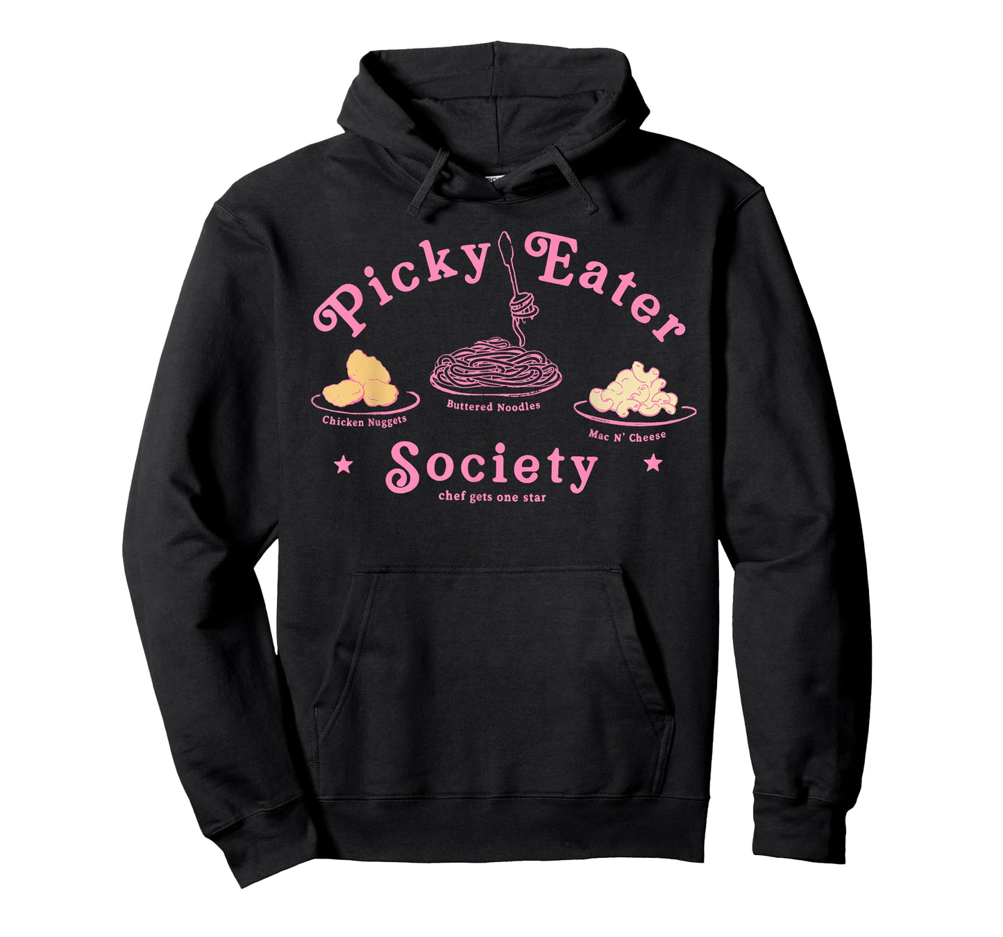 Picky Eater Society Chef Gets One Star Chicken Nuggets Funny T-Shirt