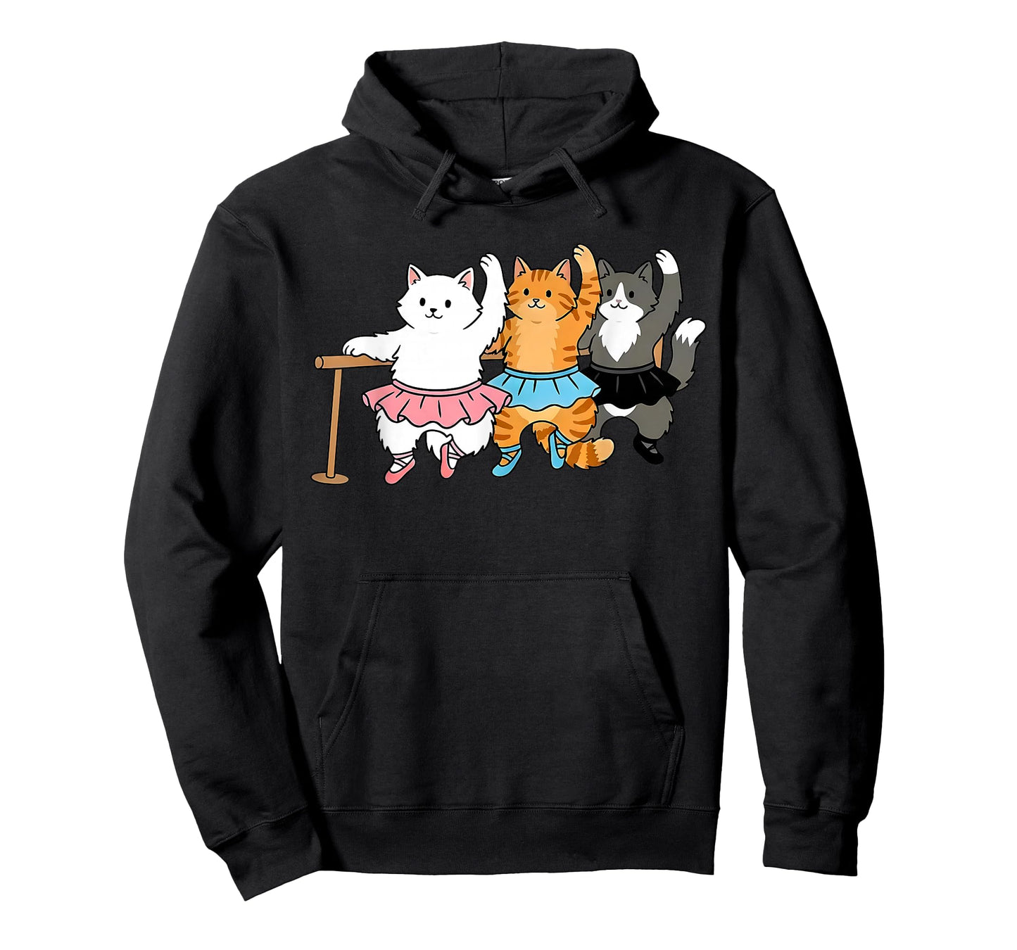 Funny Cat Dancing Ballet Ballerina Ballet Dancer Teacher T-Shirt