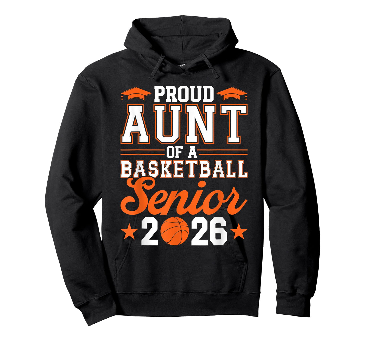 Proud Aunt of A 2026 Senior Basketball Graduate T-Shirt