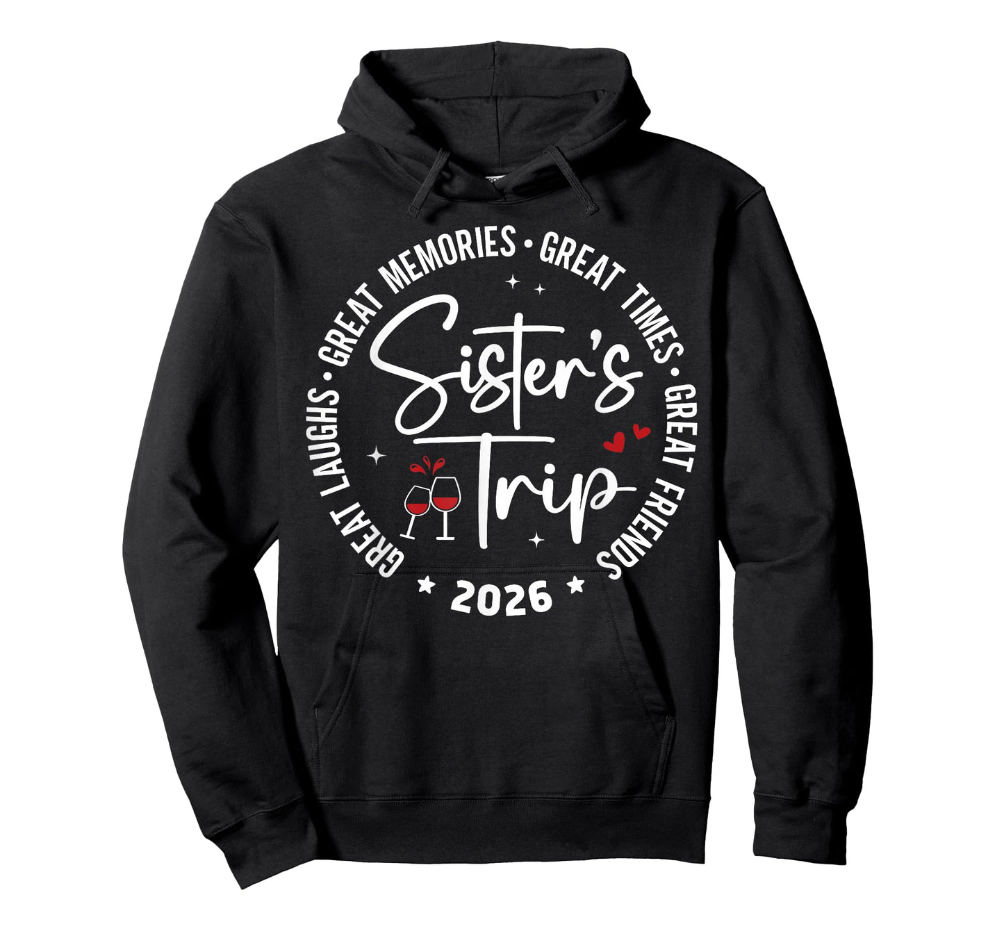Sisters Trip 2026 Great Memories Summer Vacation Matching T-Shirt