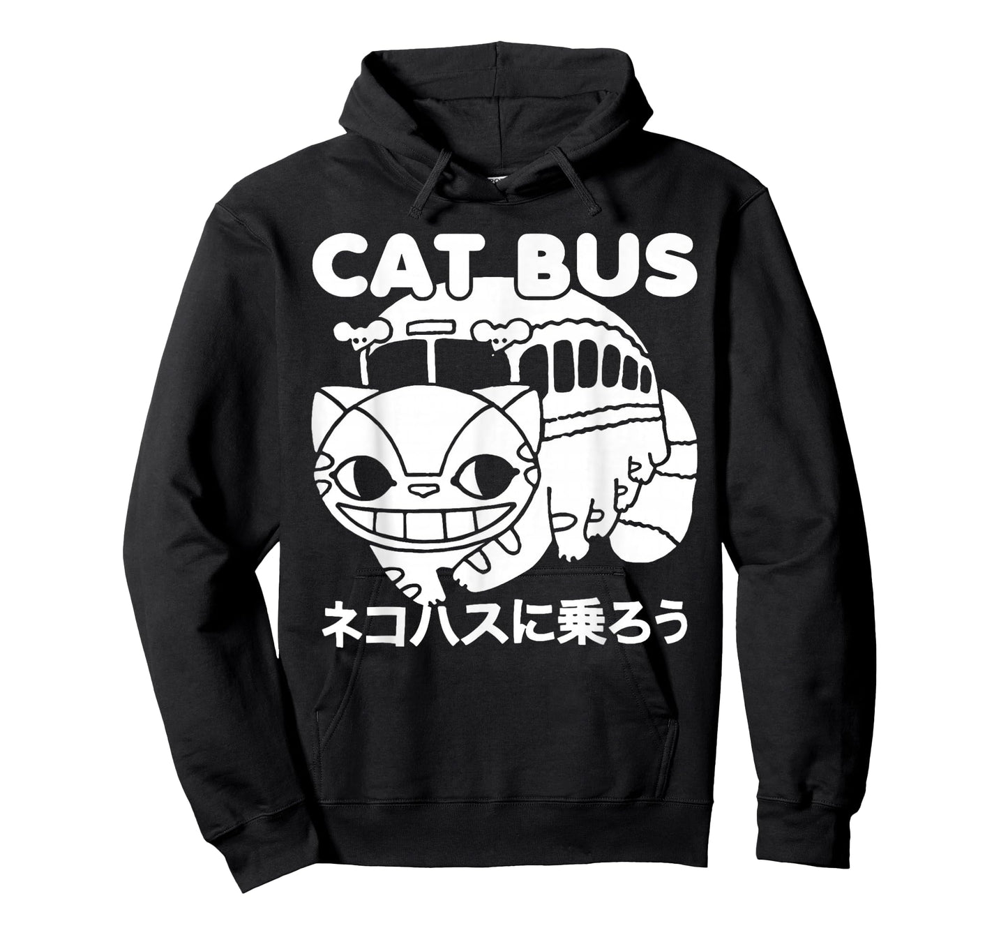 Cat Bus Anime Style Japanese Retro Gift for Fan T-Shirt