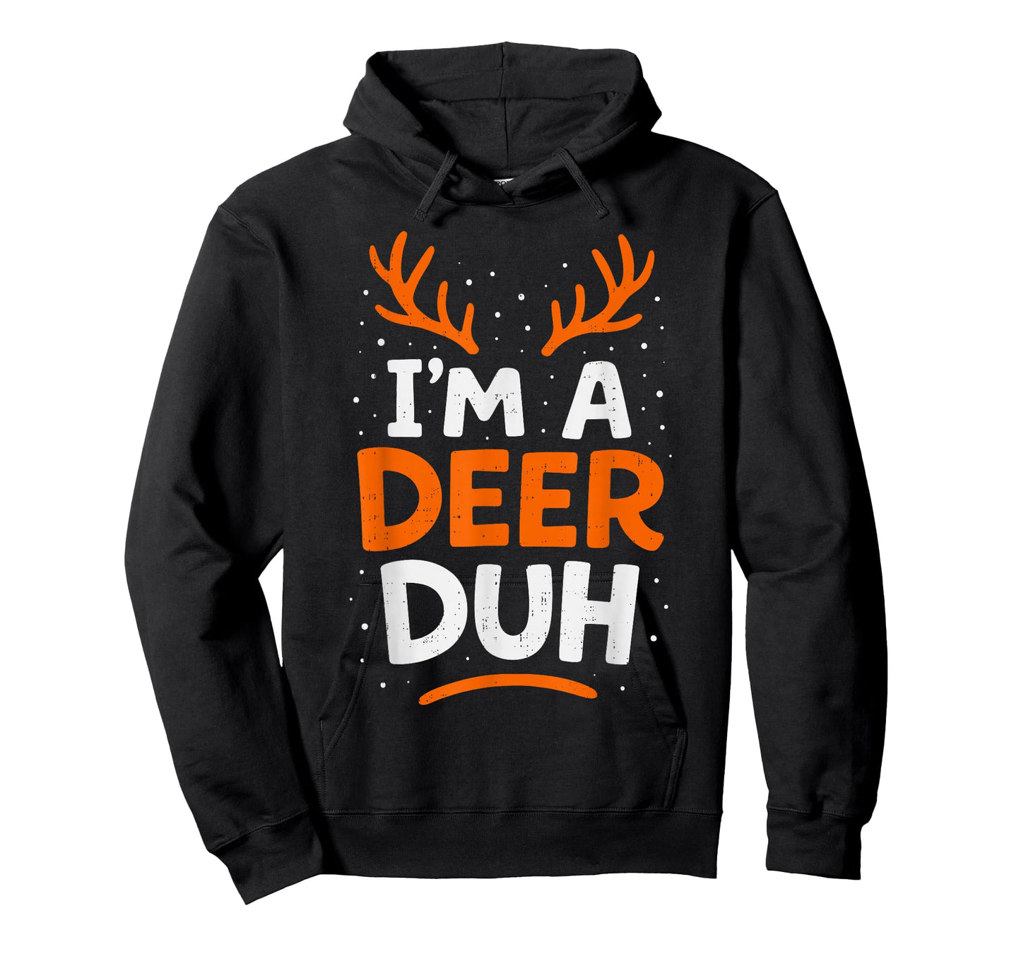Funny I'm A Deer Duh Reindeer DIY Christmas Costume Holiday T-Shirt