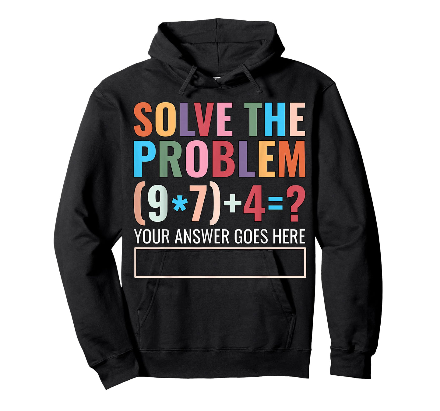 Solve The Problem 67 Six Seven Funny Math Teacher School T-Shirt
