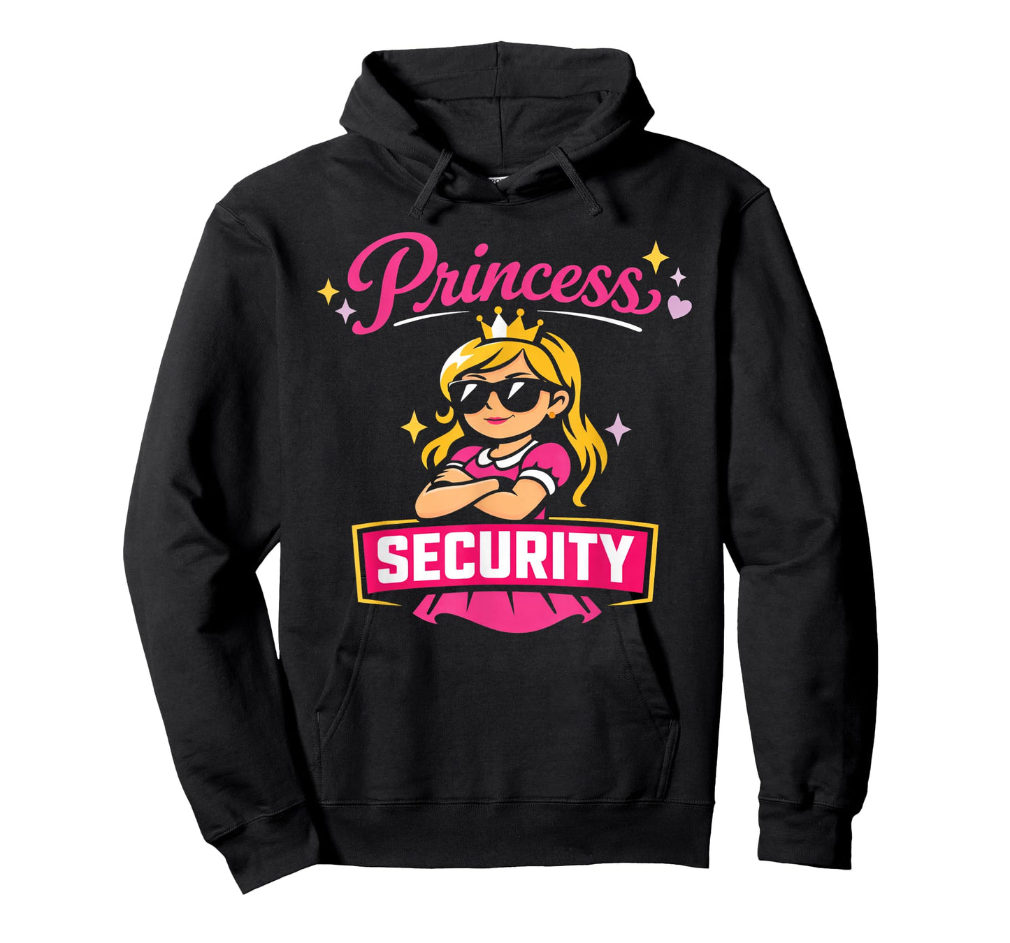 Princess Security Protection Birthday Party Funny Man Woman T-Shirt