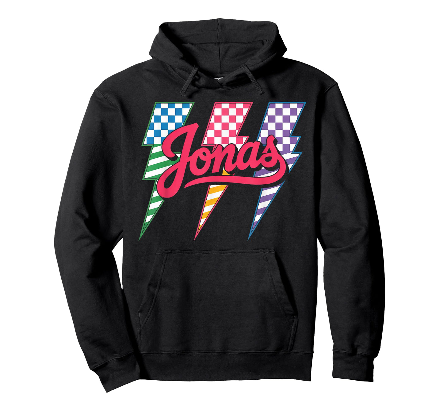 Retro Jonas First Name I Love Jonas 80's Vintage T-Shirt