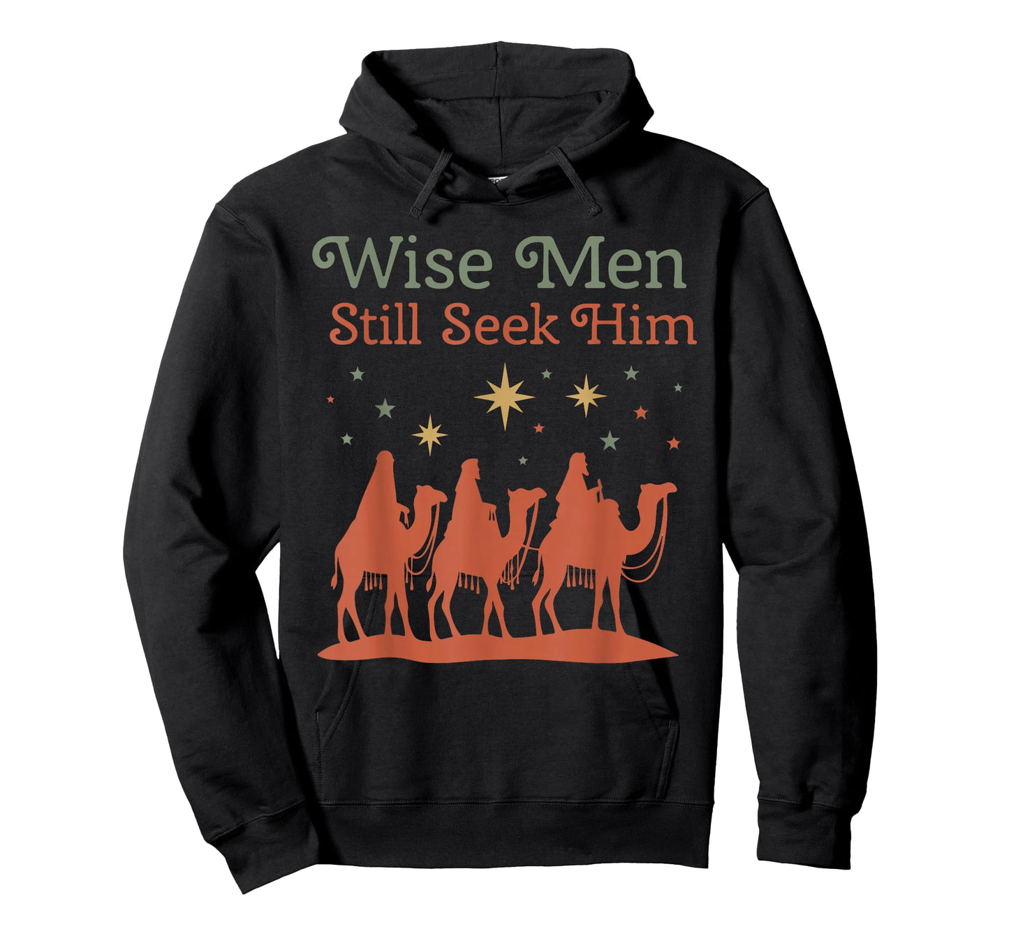 Wise Men Still Seek Him Nativity Scene Christian Christmas T-Shirt