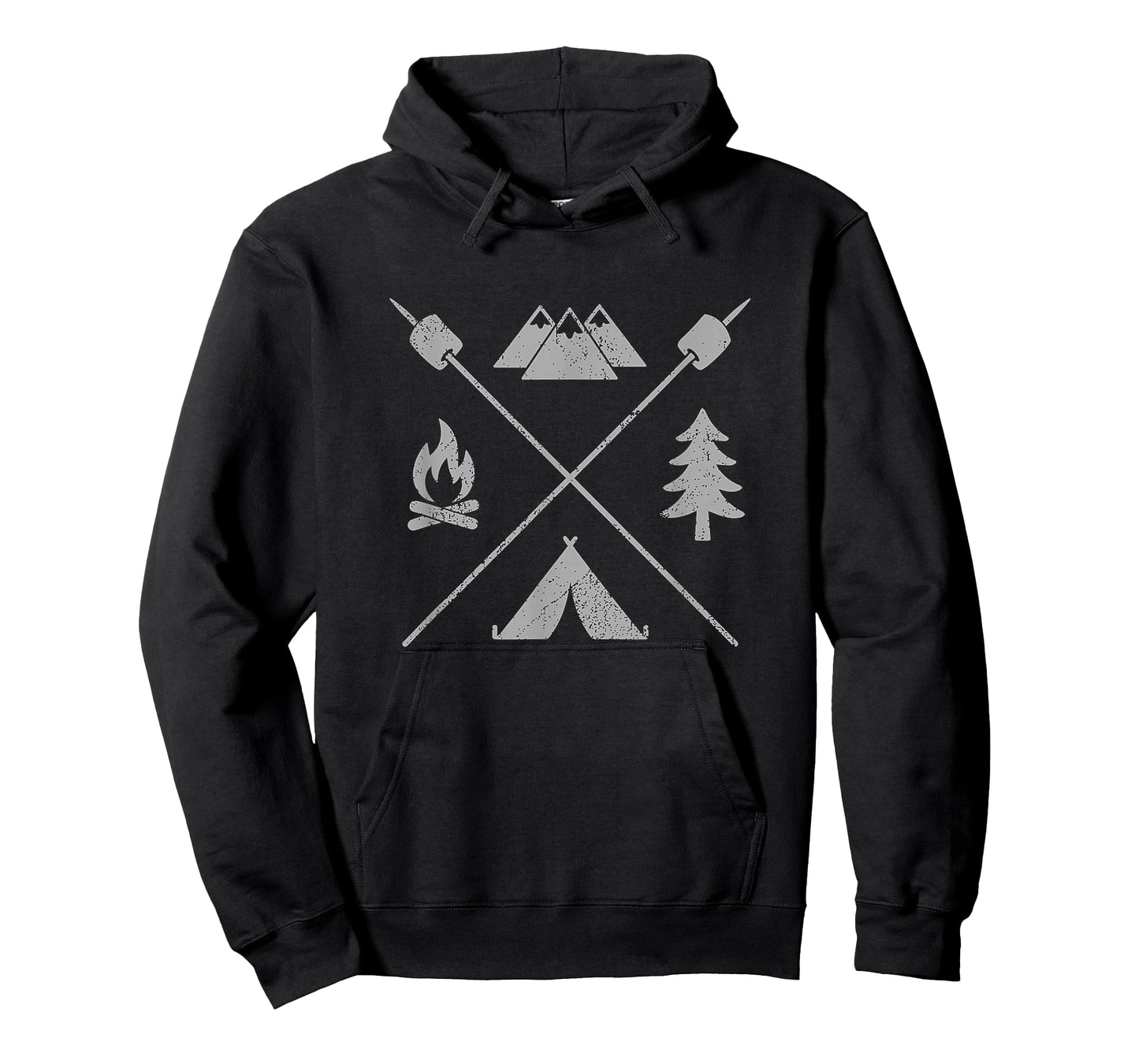 Vintage Camping Hiking Camper Men Women Kids T-Shirt