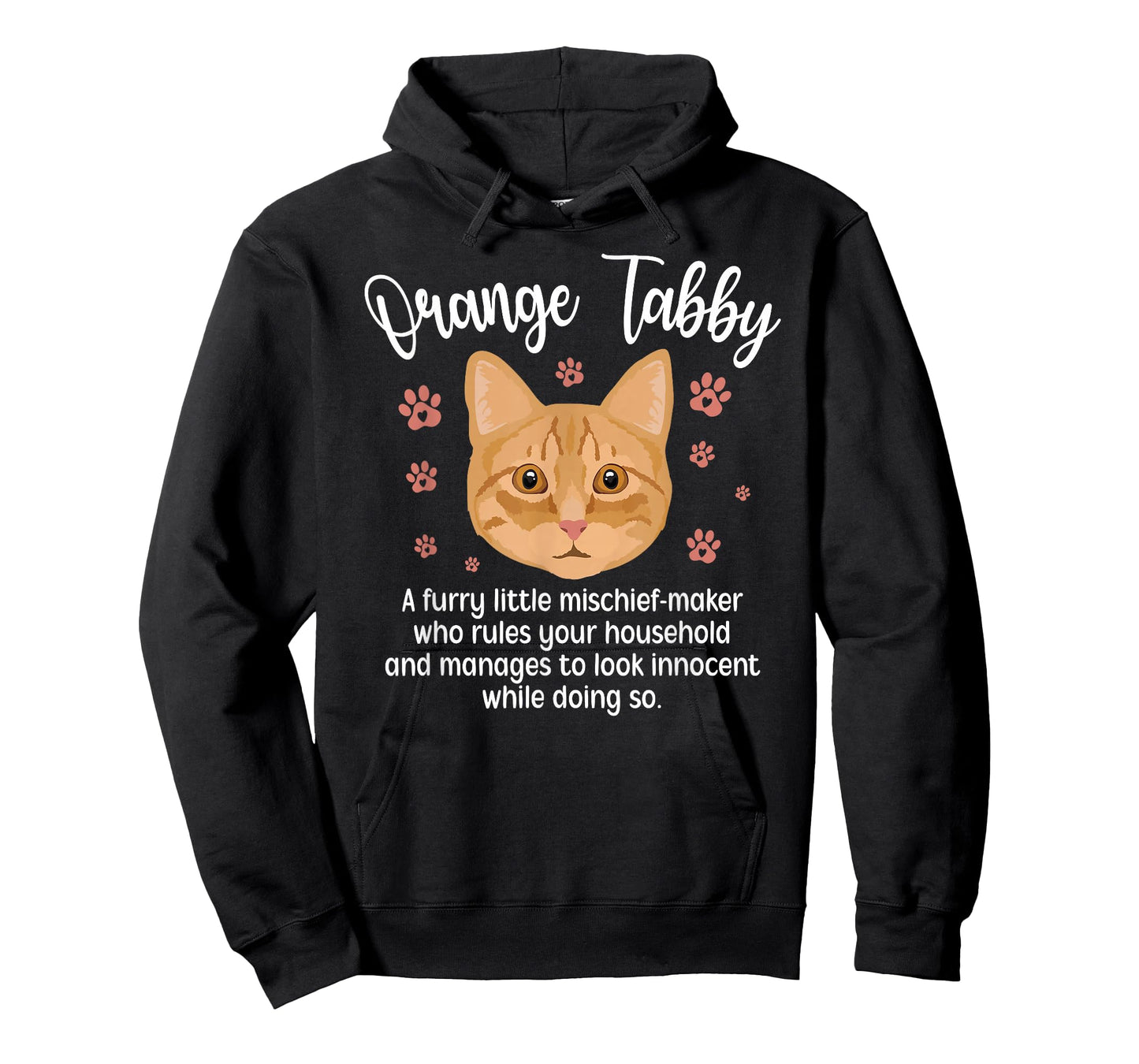 Funny Orange Tabby Cat Owner Orange Tabby Cat Lover T-Shirt