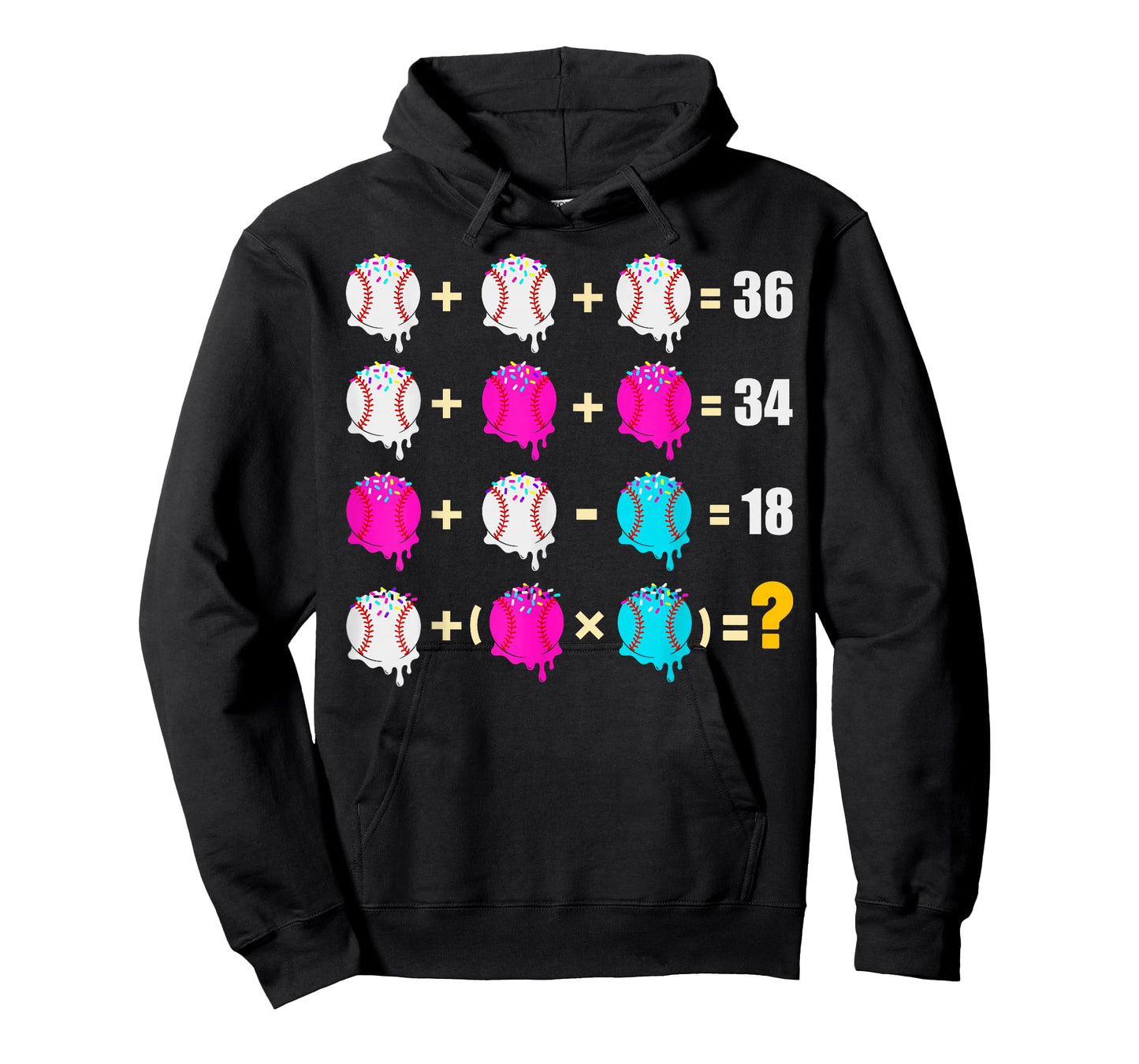 Funny Six Seven Ice Cream Logic Math Puzzle Equation Meme T-Shirt