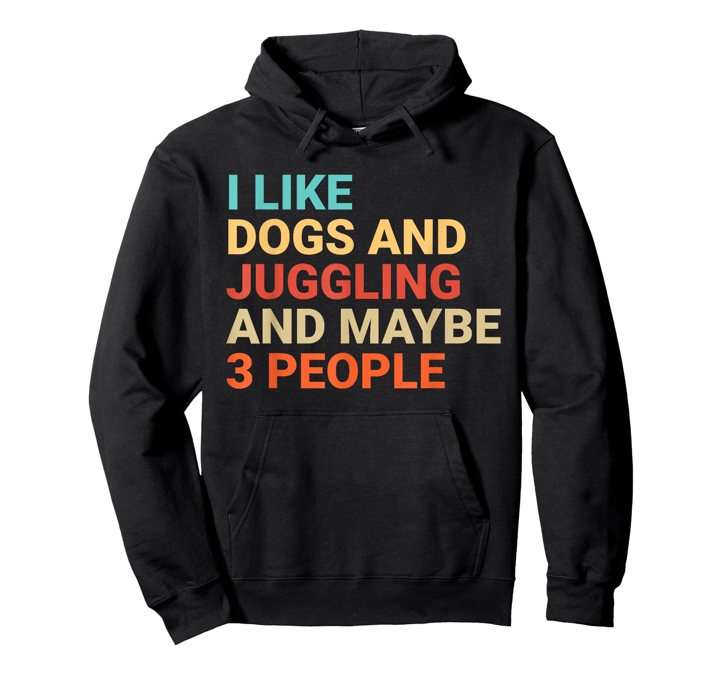 Retro I Like Dogs and Juggling Lover Funny Juggler T-Shirt