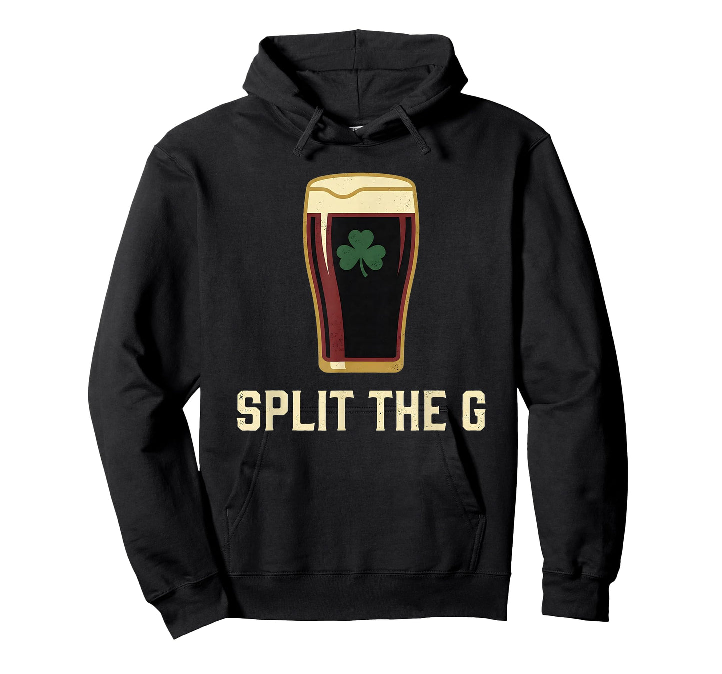 Split The G Tee St Patricks Day Irish Beer Ireland Graphic T-Shirt