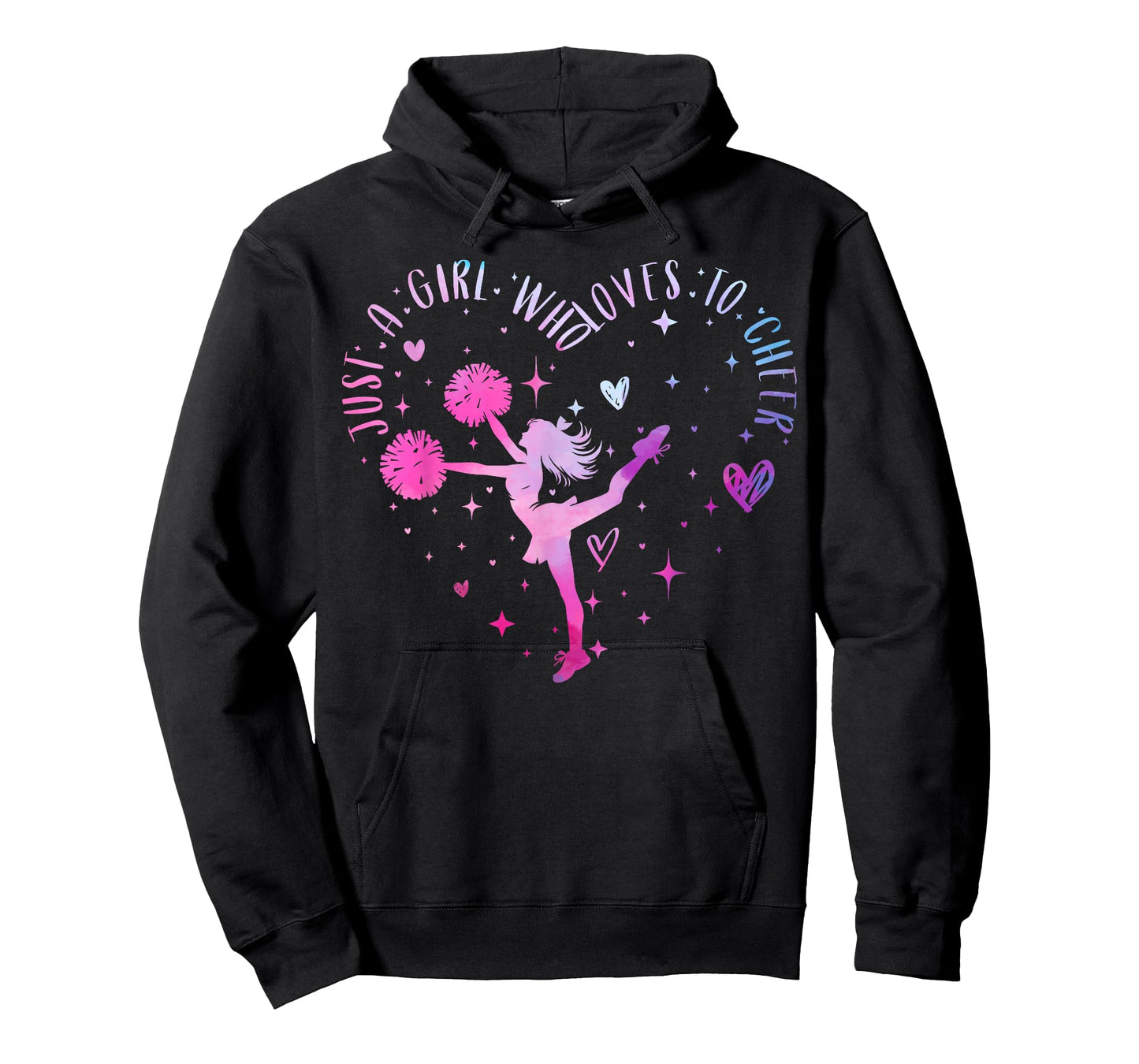 Just A Girl Who Loves to Cheer Cheerleader for Women & Girl T-Shirt
