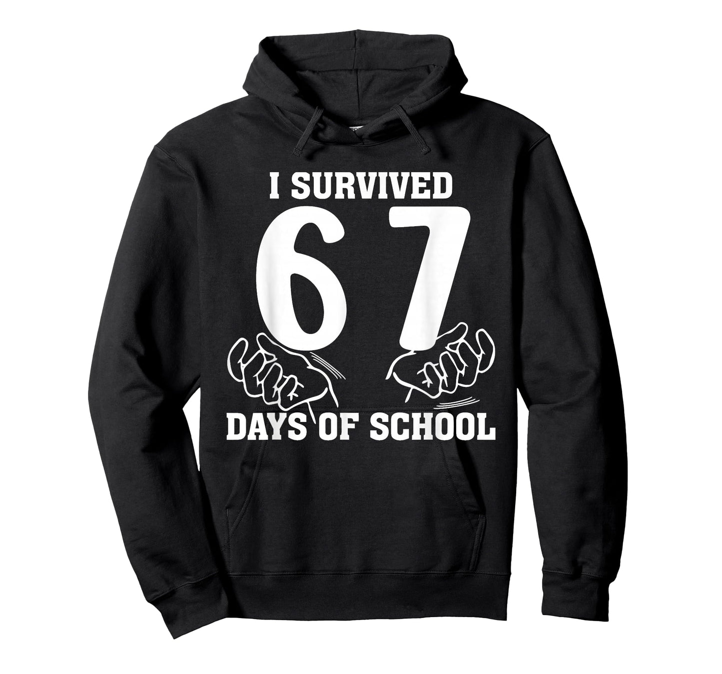 I Survived 67 Days of School Funny 67 Teachers Students Meme T-Shirt