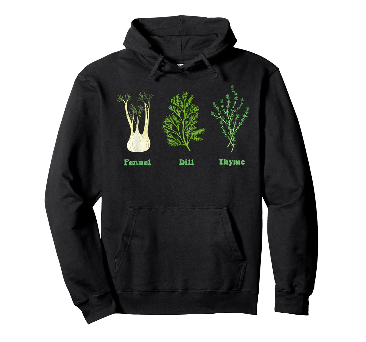 Fennel Dill Thyme Funny Design T-Shirt