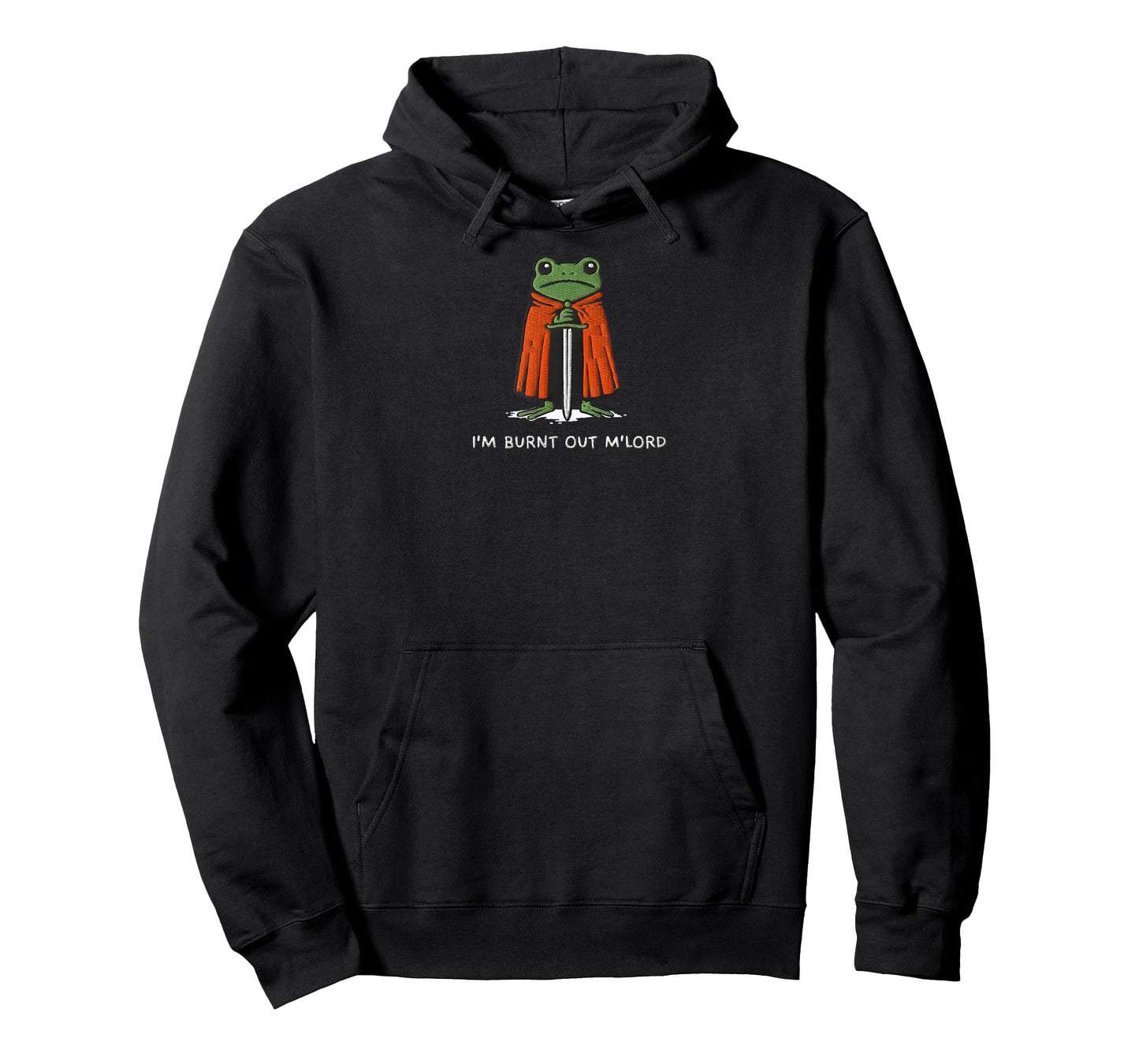 I'm Burnt Out M'Lord Funny Knight Frog Meme Boys Men T-Shirt
