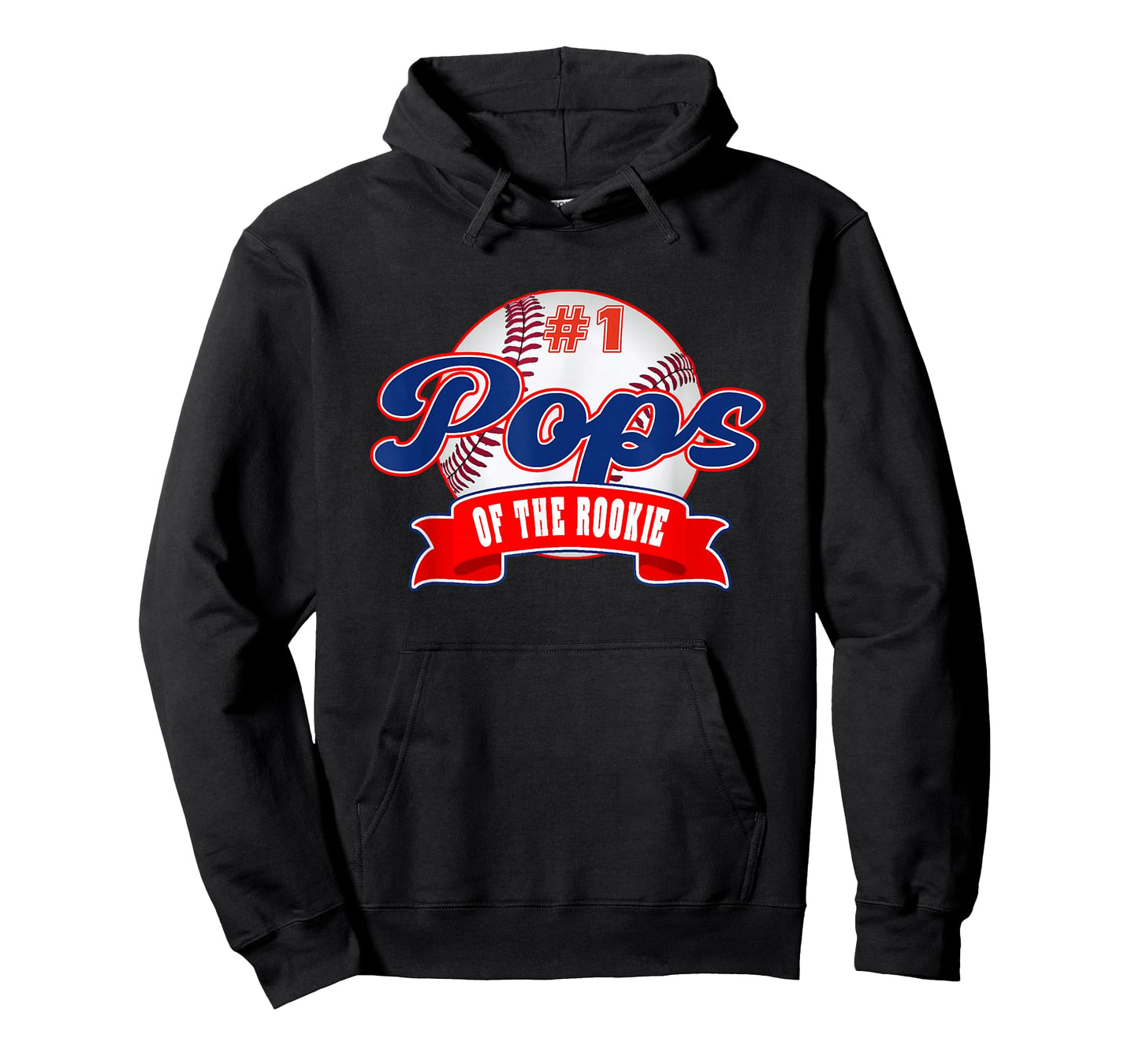 Pops Rookie of Year 1st Birthday Baseball Theme Matching T-Shirt
