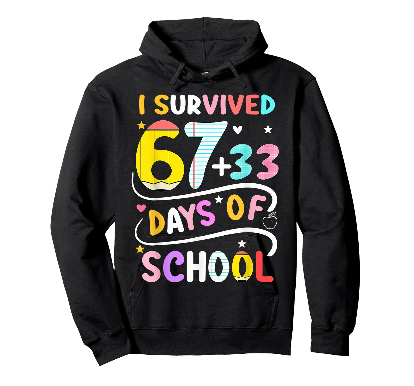 I Survived 100 Days of School Smarter 67 Teacher Boys Girls T-Shirt