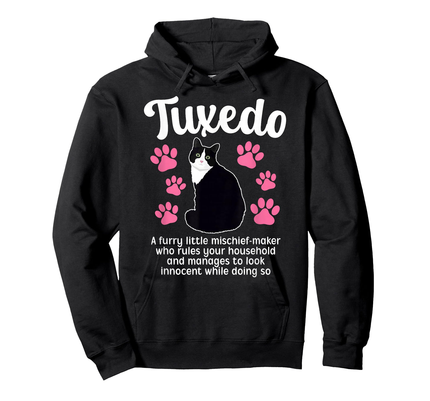Tuxedo Cat Definition Tuxedo Cat Owner Tuxedo Cat Lover T-Shirt